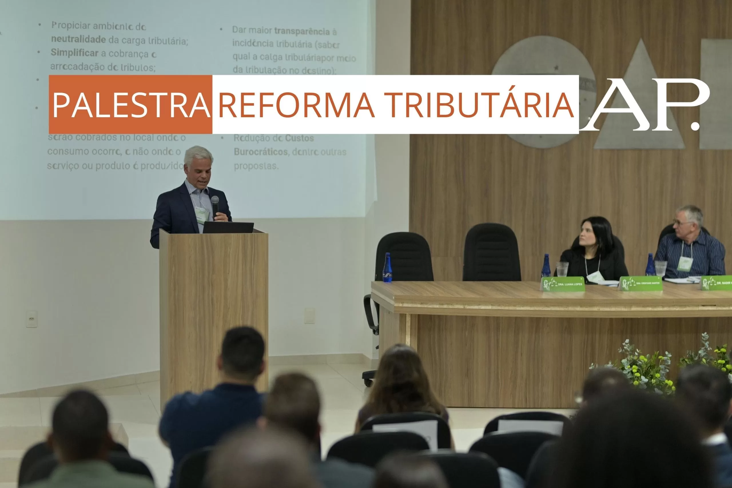 Araújo e Policastro participa de evento sobre a Reforma Tributária e os reflexos para o agronegócio