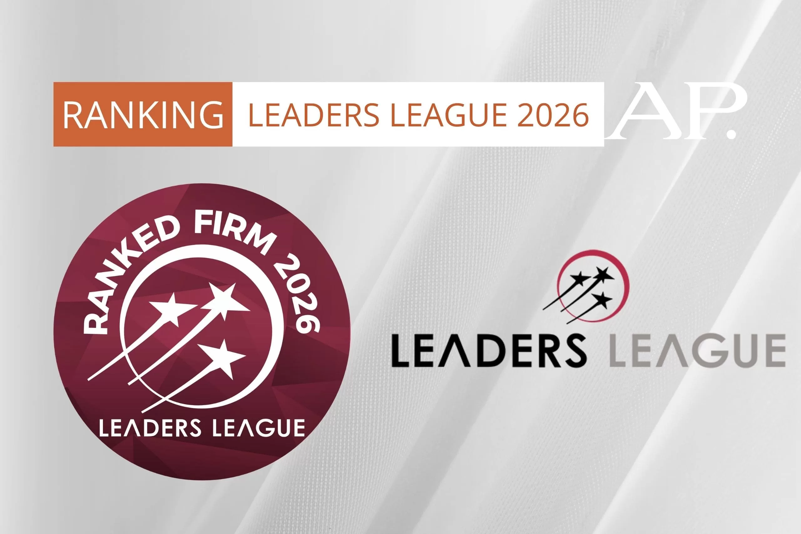 Araújo e Policastro é reconhecido pela Leaders League 2026