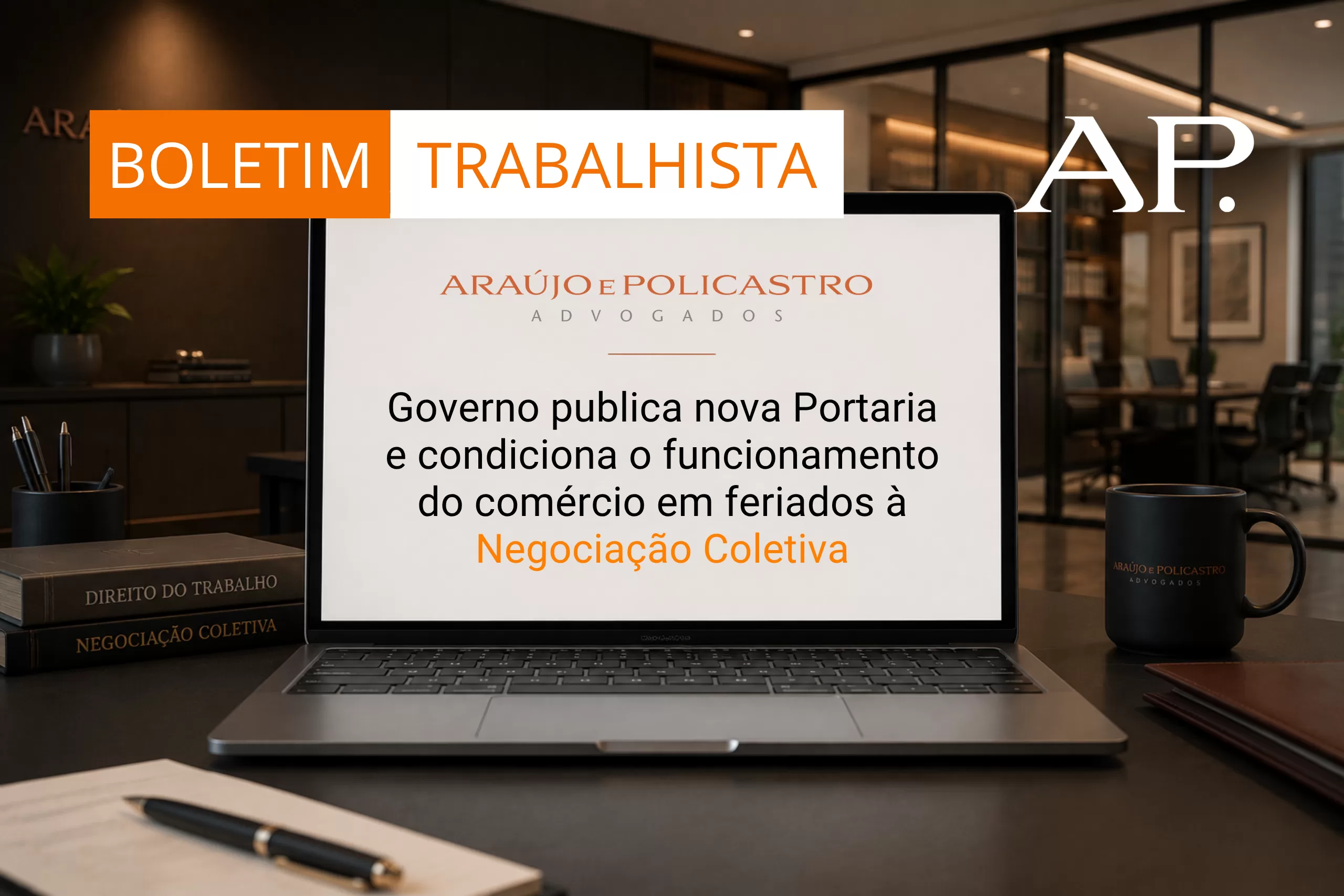 Governo publica nova Portaria e condiciona o funcionamento do comércio em feriados à Negociação Coletiva