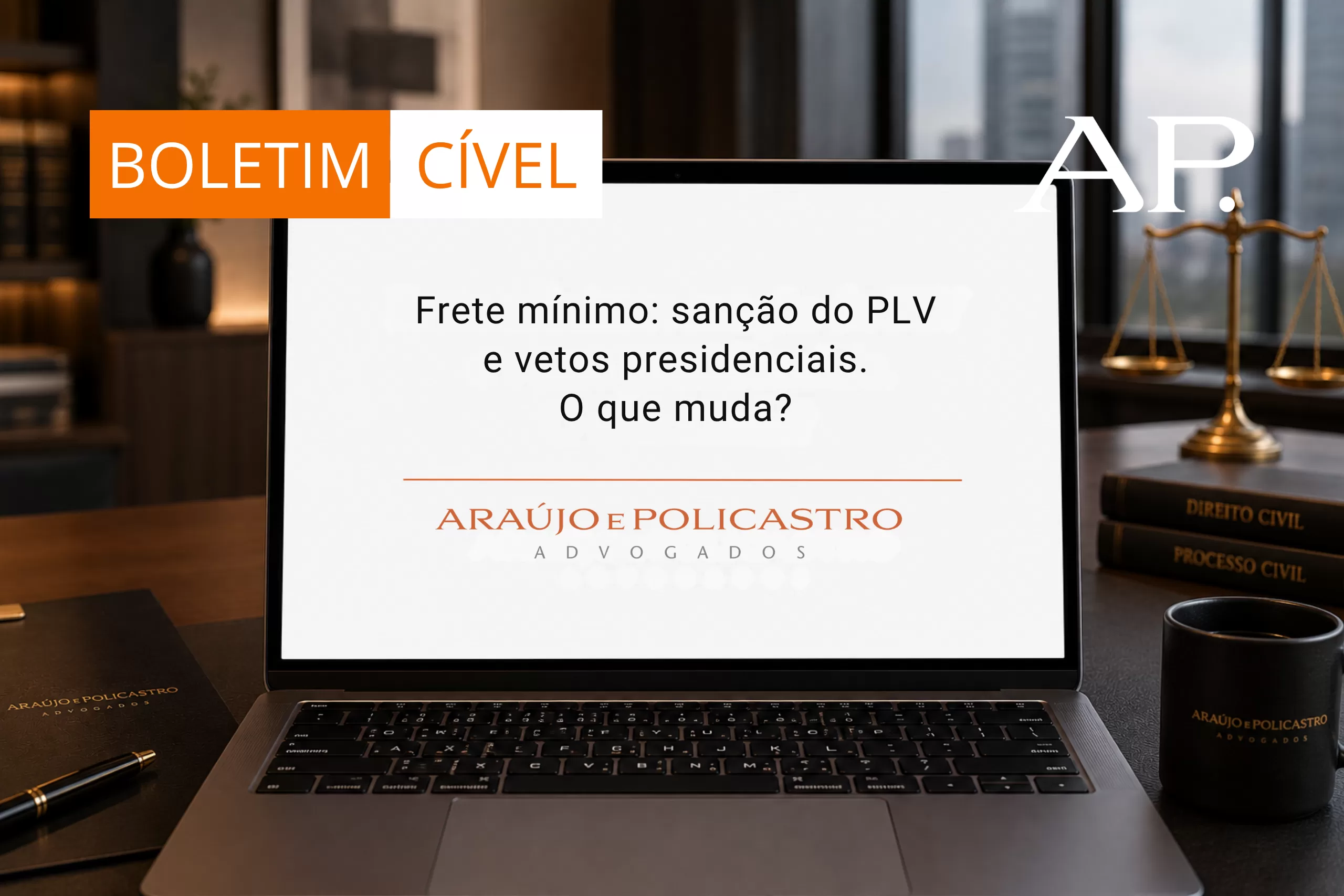 Frete mínimo: sanção do PLV e vetos presidenciais. O que muda? 