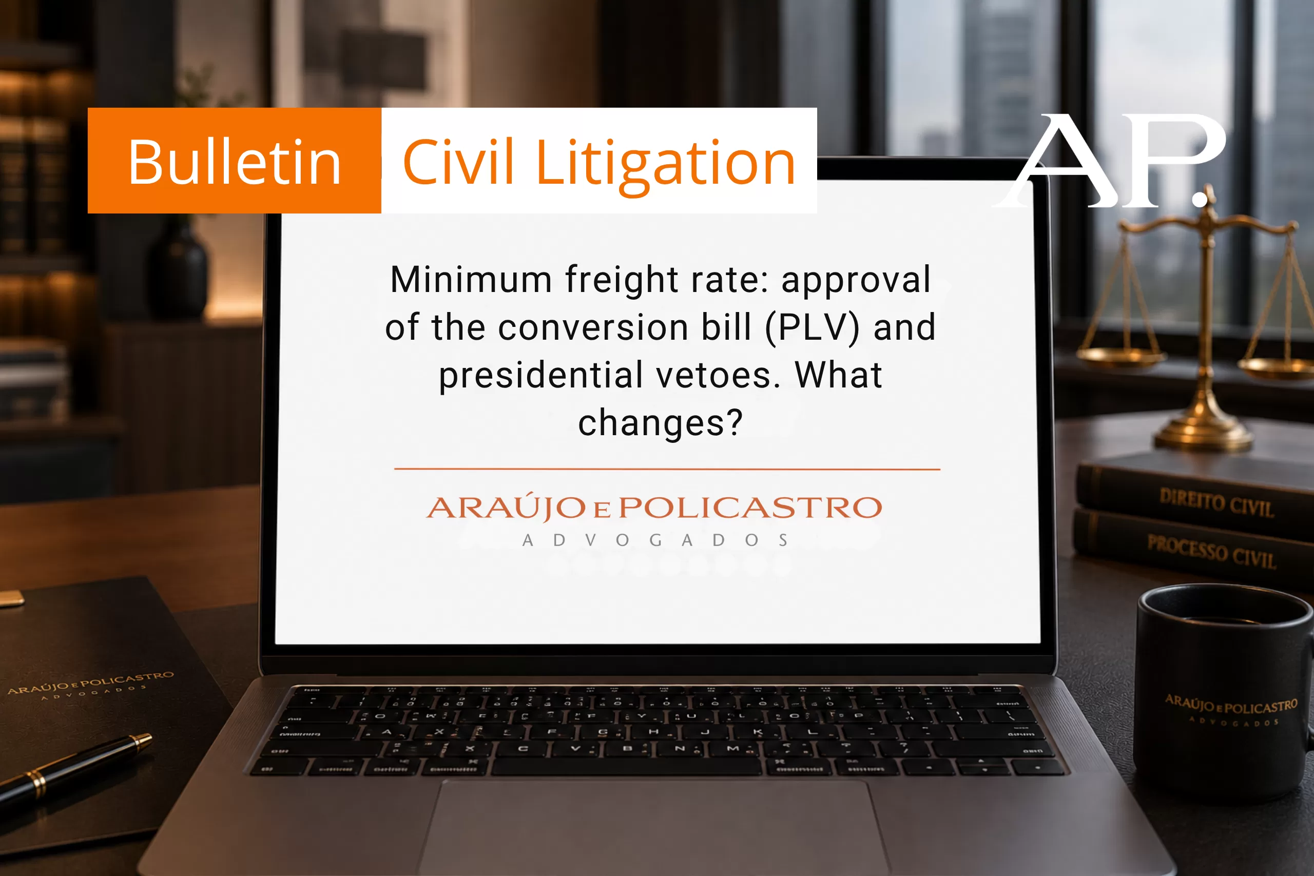 Minimum Freight Rates: Approval of the PLV Bill and Presidential Vetoes. What Will Change?